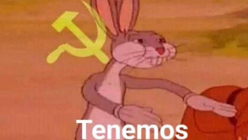 El origen del meme del momento, el Bugs Bunny comunista