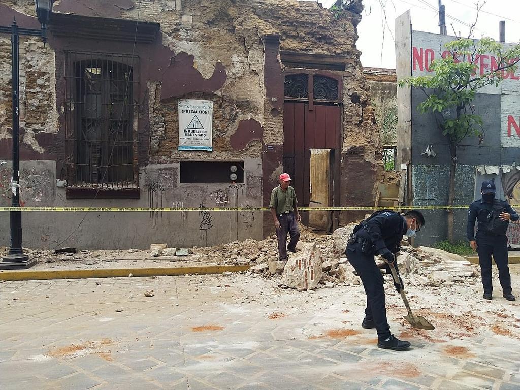 Reportan segunda muerte en Oaxaca tras sismo de 7.5