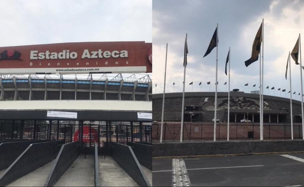 Estadio Azteca y CU sin daños luego del sismo de 7.5 en la CDMX