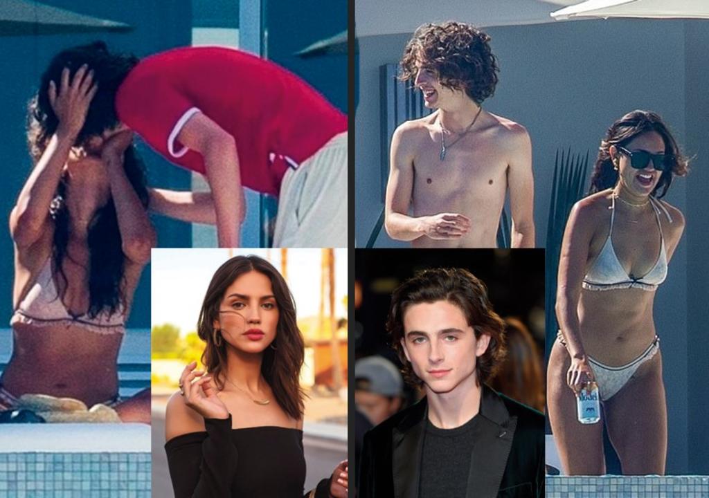 Eiza González  y Timothée Chalamet son captados en pleno 'romance'