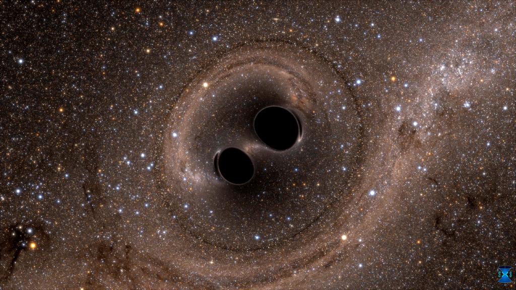 Detectan objeto misterioso fusionándose con un agujero negro