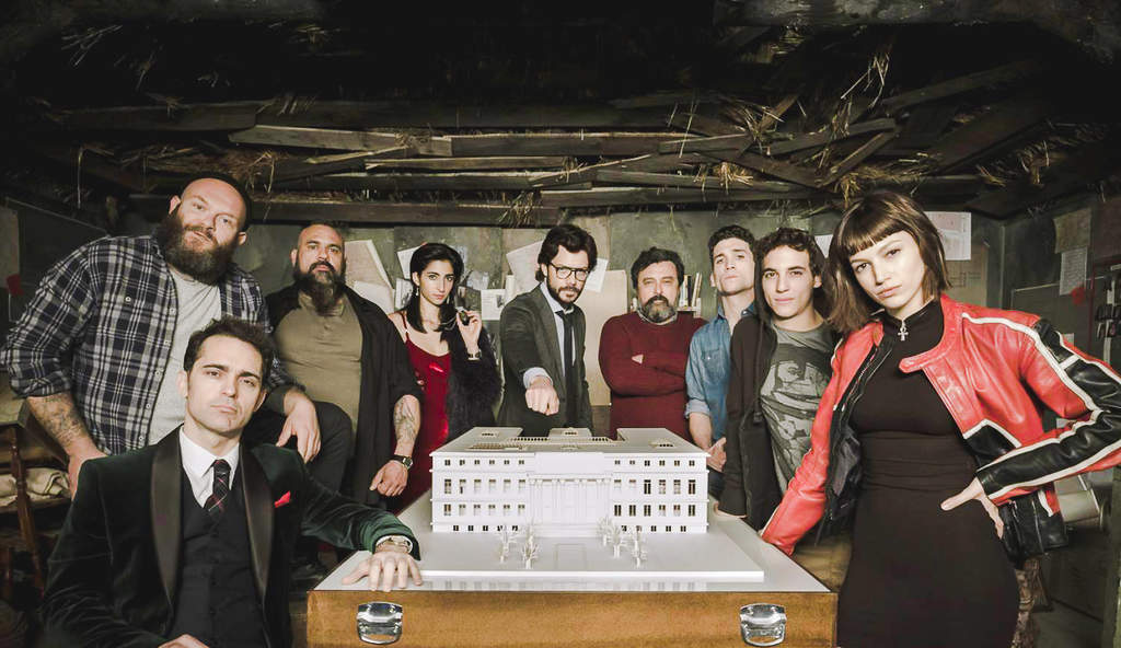 La casa de papel se alza con el premio Platino a mejor miniserie