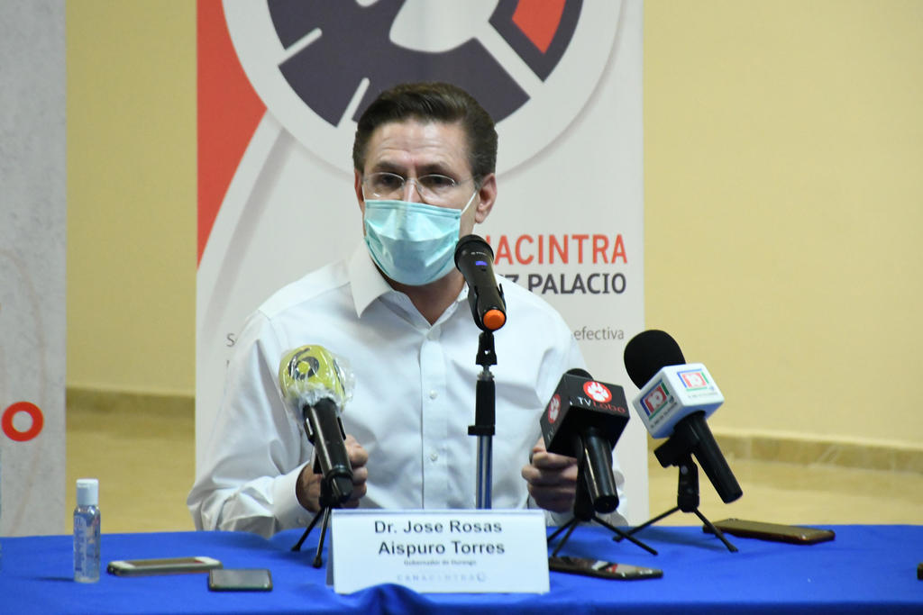 Se realiza Aispuro nueva prueba COVID tras reunión con gobernador de Tamaulipas