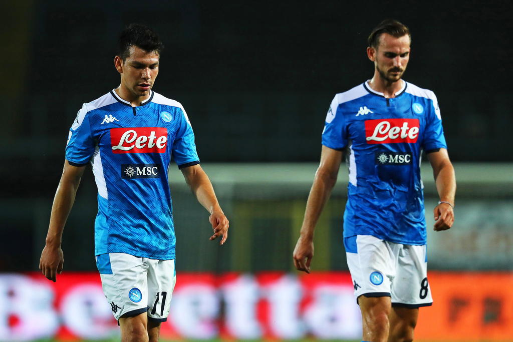 Napoli pierde ante el Atalanta y tambalea su calificación a Europa League