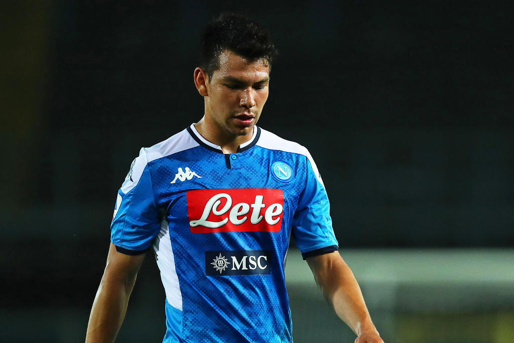 Hirving Lozano juega en el triunfo del Napoli ante la Roma