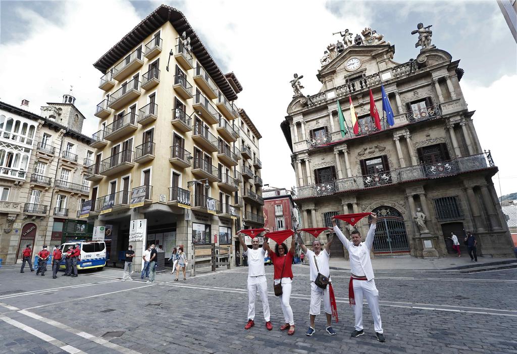 Pamplona, con pocas celebraciones ante suspensión de los Sanfermines