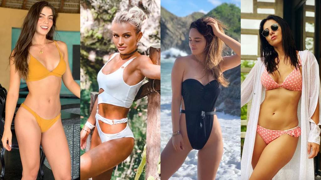Famosas muestran sus mejores bikinis en reapertura de playas