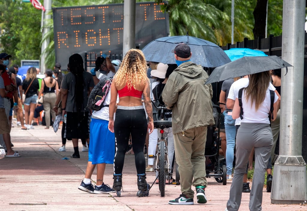 Buscan reducir ascenso de contagios en Florida