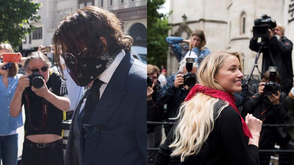 Johnny Depp niega en juicio haber golpeado a su exesposa