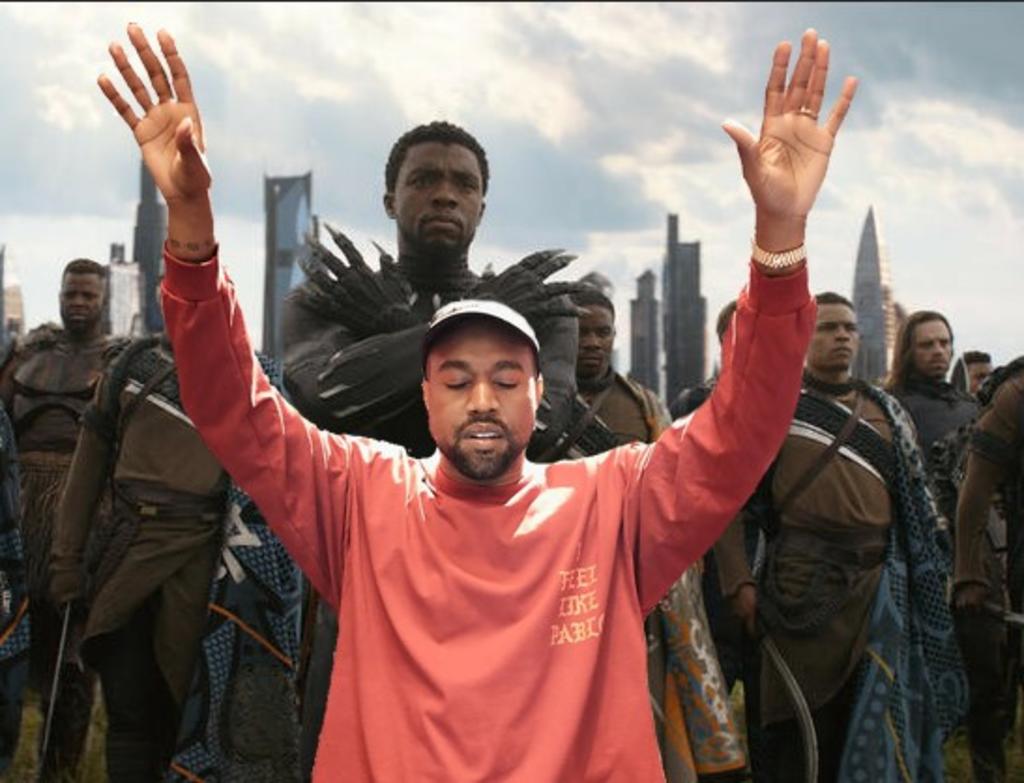Kanye West promete dirigir a los Estados Unidos como a Wakanda