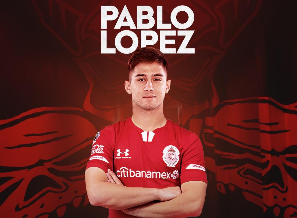 Toluca oficializa la llegada del uruguayo Pablo López