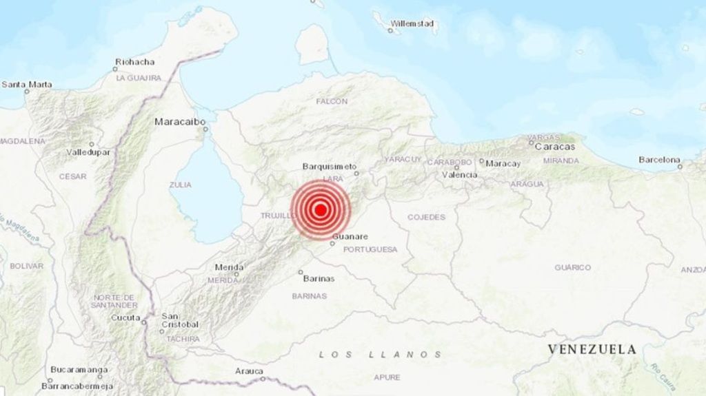 Terremoto de 5.2 sacude a Venezuela