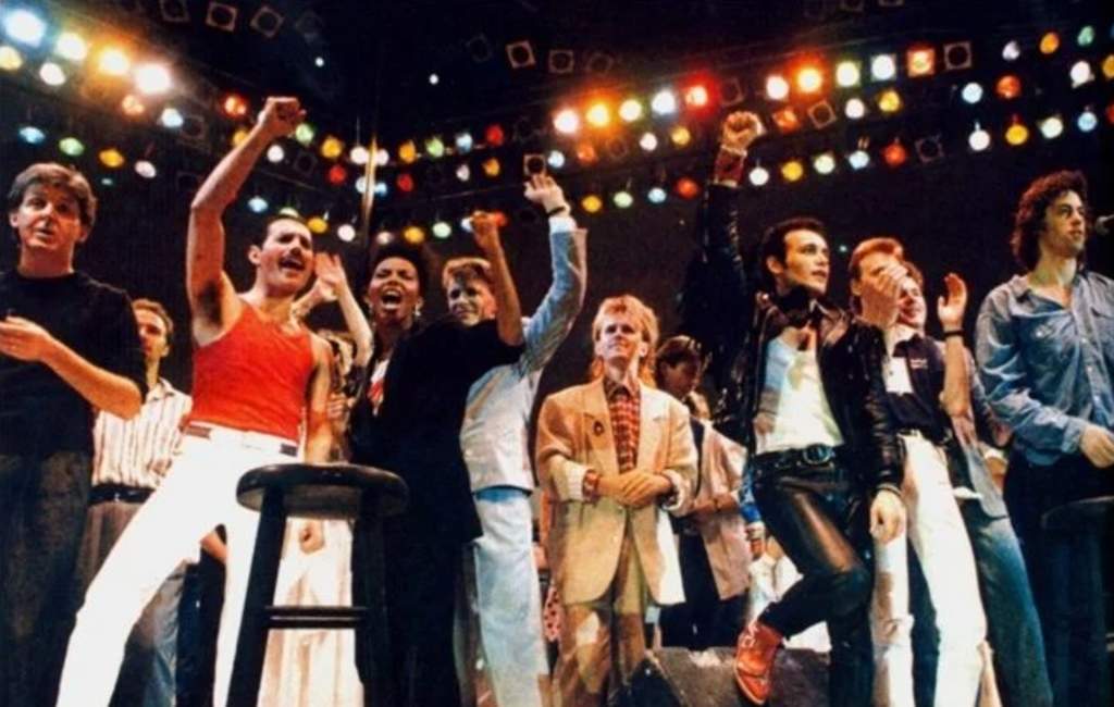 Concierto Live Aid cumple 35 años de hacer historia y estrellas