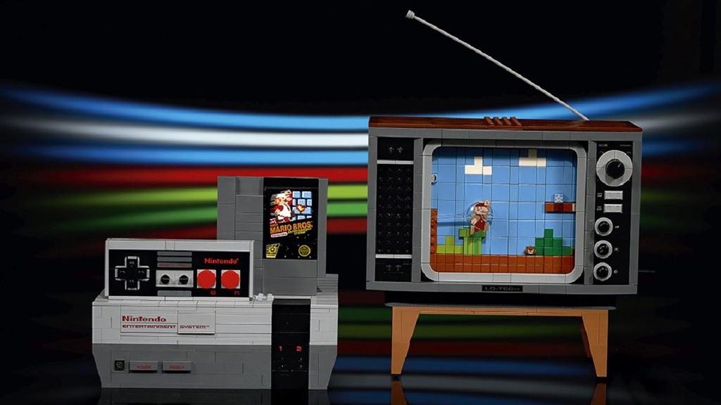 Crea LEGO réplica del set de NES de Mario