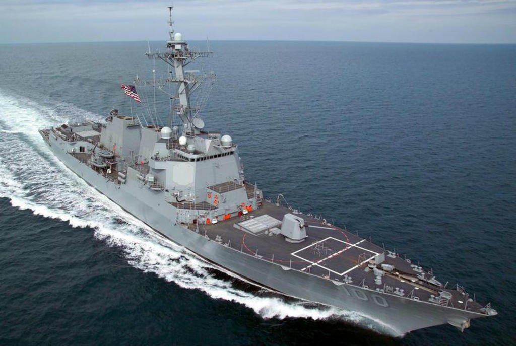 Asegura Venezuela que buque de guerra de EUA ingresó a sus aguas