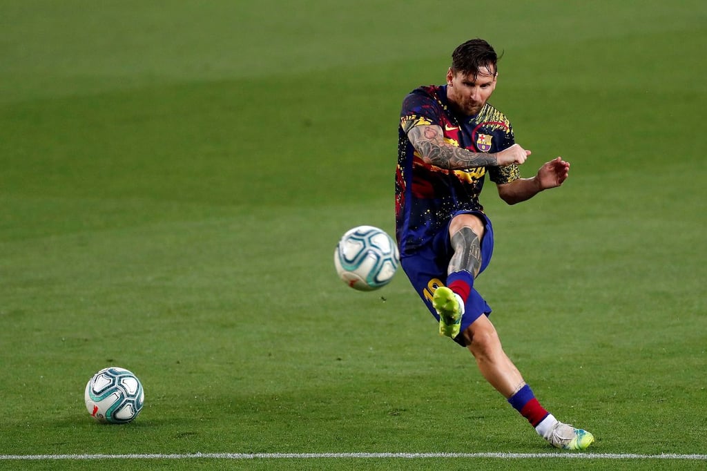 Messi, el máximo goleador en España