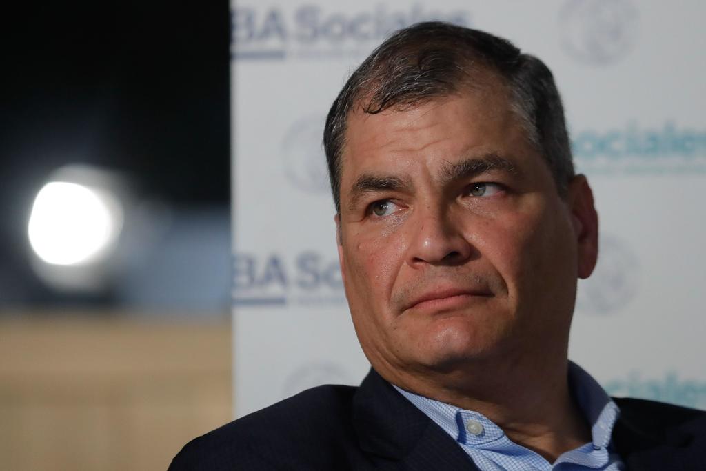 Justicia de Ecuador ratifica condena de 8 años de cárcel a Rafael Correa