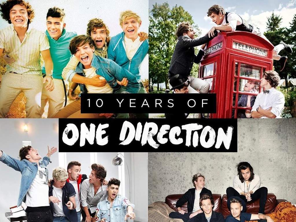 One Direction festeja sus 10 años con video y primera foto de la banda