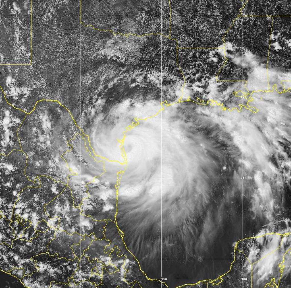 Toca tierra el huracán 'Hanna', primero de la temporada, en Texas