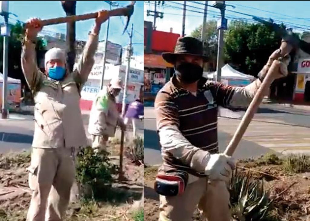 Limpiadores celebran ser 'gente del Mencho' y se hace viral su video