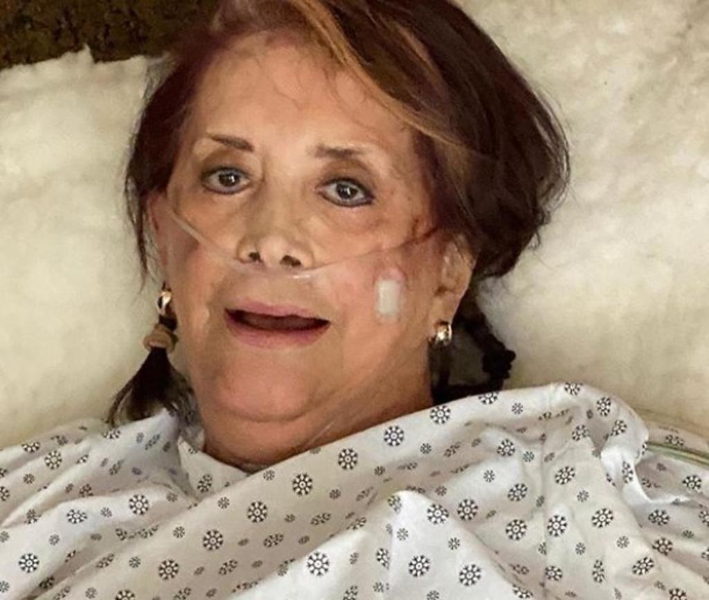 Reportan a Cecilia Romo intubada por riesgo de hemorragia pulmonar