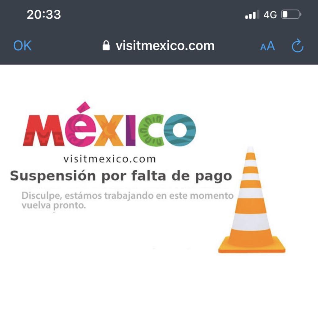Denuncian 'secuestro' de portal VisitMéxico