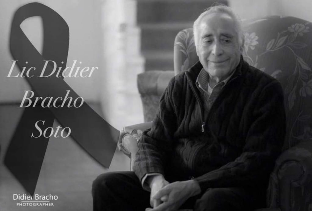 Fallece Don Didier Bracho, ícono del periodismo en Durango