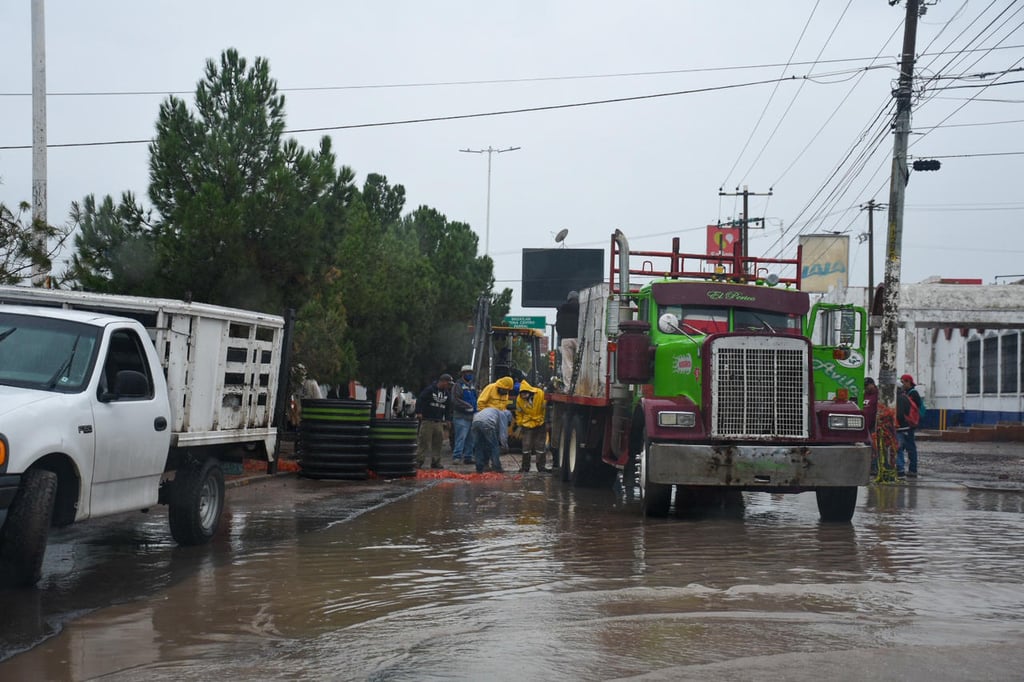 16 asentamientos afectados por la lluvia en Durango