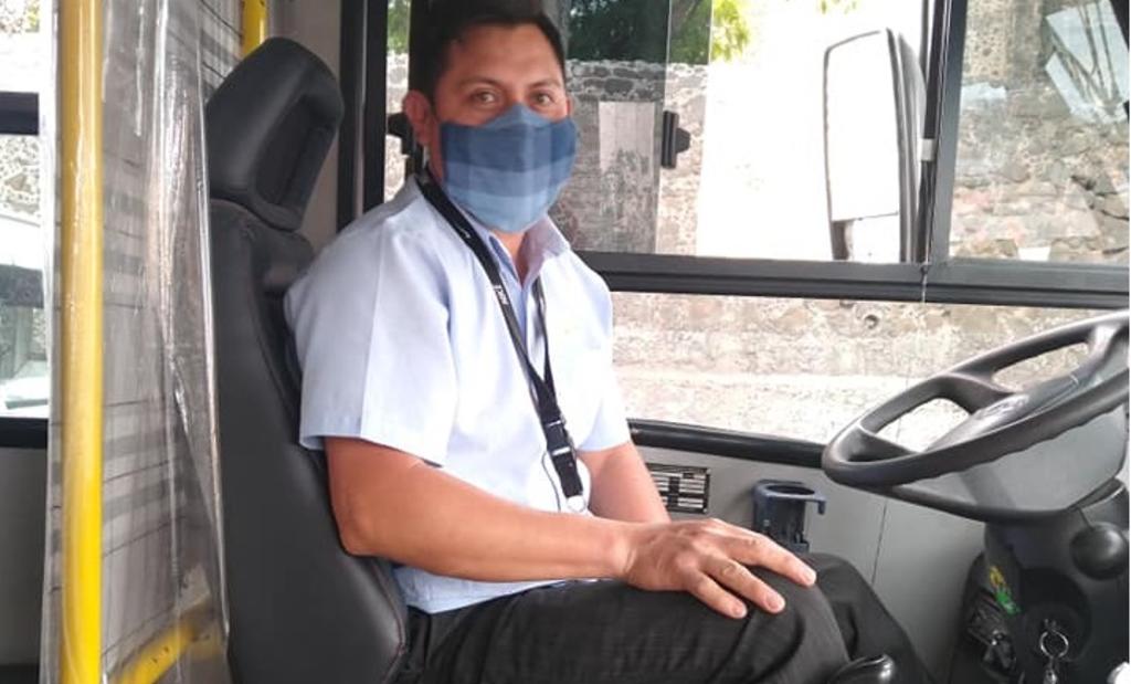 Aplauden a conductor de autobús por tomar medidas contra el COVID-19