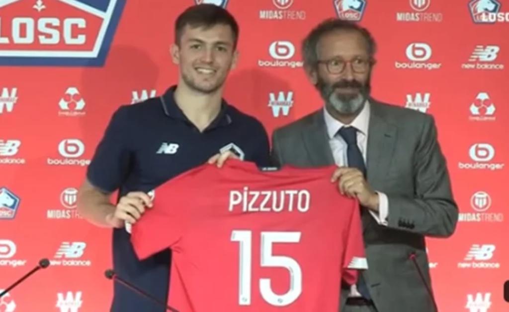 Presentan al mexicano Eugenio Pizzuto como nuevo jugador del Lille de Francia