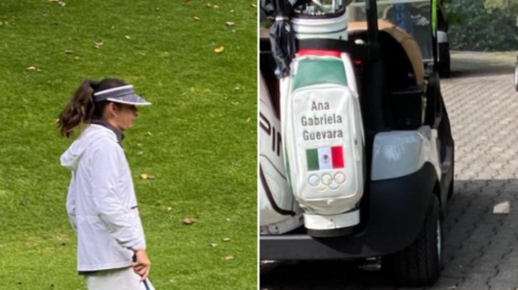 Fotos de Ana Guevara jugando golf provocan críticas en redes