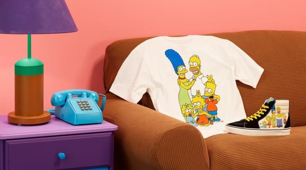 Vans 'se pinta de amarillo' y lanza colaboración con Los Simpson