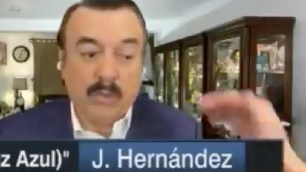 ¿Héctor Huerta tuvo 'intimidad' durante programa deportivo en vivo?