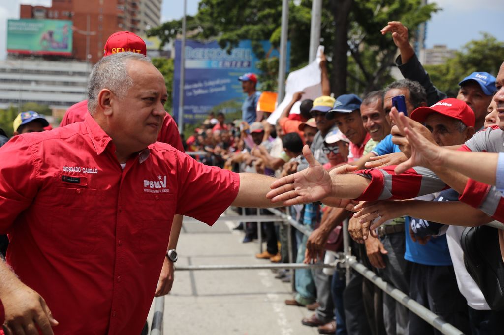 Reaparece Diosdado Cabello en Venezuela tras contagio de COVID-19