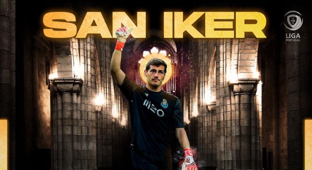Liga de Portugal muestra agradecimiento a 'San Iker'