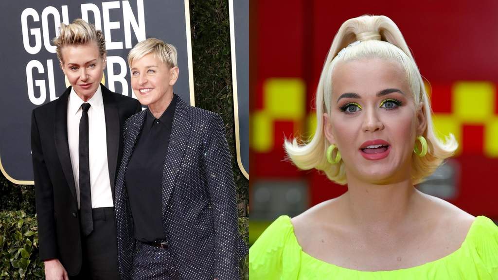 Katy Perry y esposa de Ellen DeGeneres la defienden por escándalo laboral