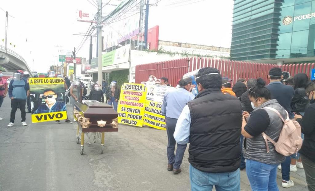 Familiares exigen libertad para joven detenido en Hidalgo
