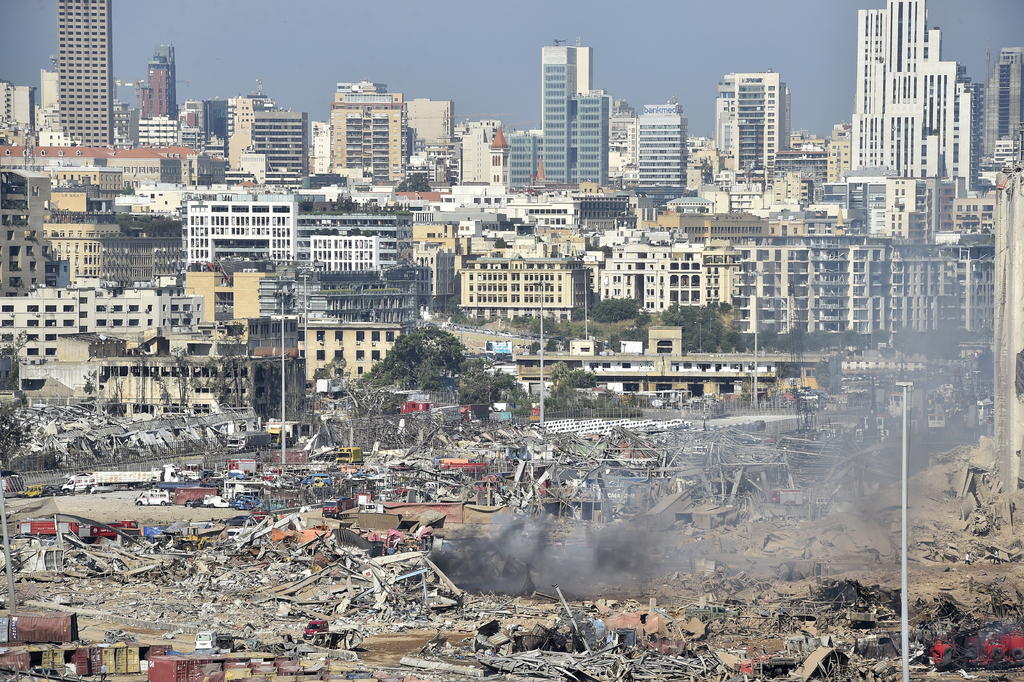 Líbano enfrenta consecuencias de devastadora explosión en puerto de Beirut
