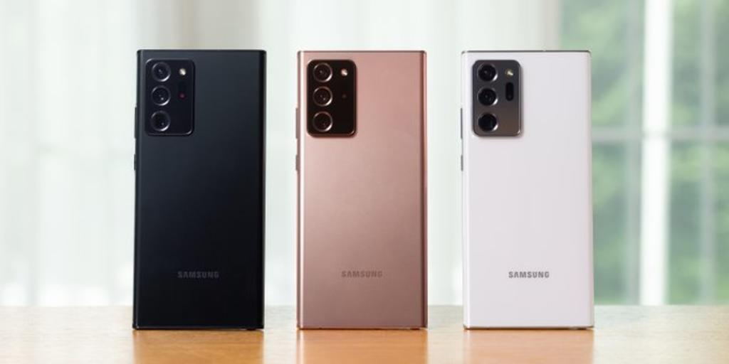 Samsung presenta sus nuevo modelos de smartphones Galaxy Note 20