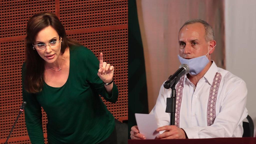 Senadora Lilly Téllez acusa a Hugo López-Gatell de violar la ley