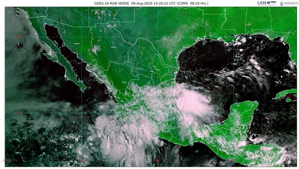Tormenta tropical 'Elida' provoca lluvias en Colima, Michoacán y Guerrero