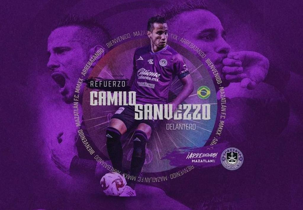 Camilo Sanvezzo es nuevo refuerzo del Mazatlán FC