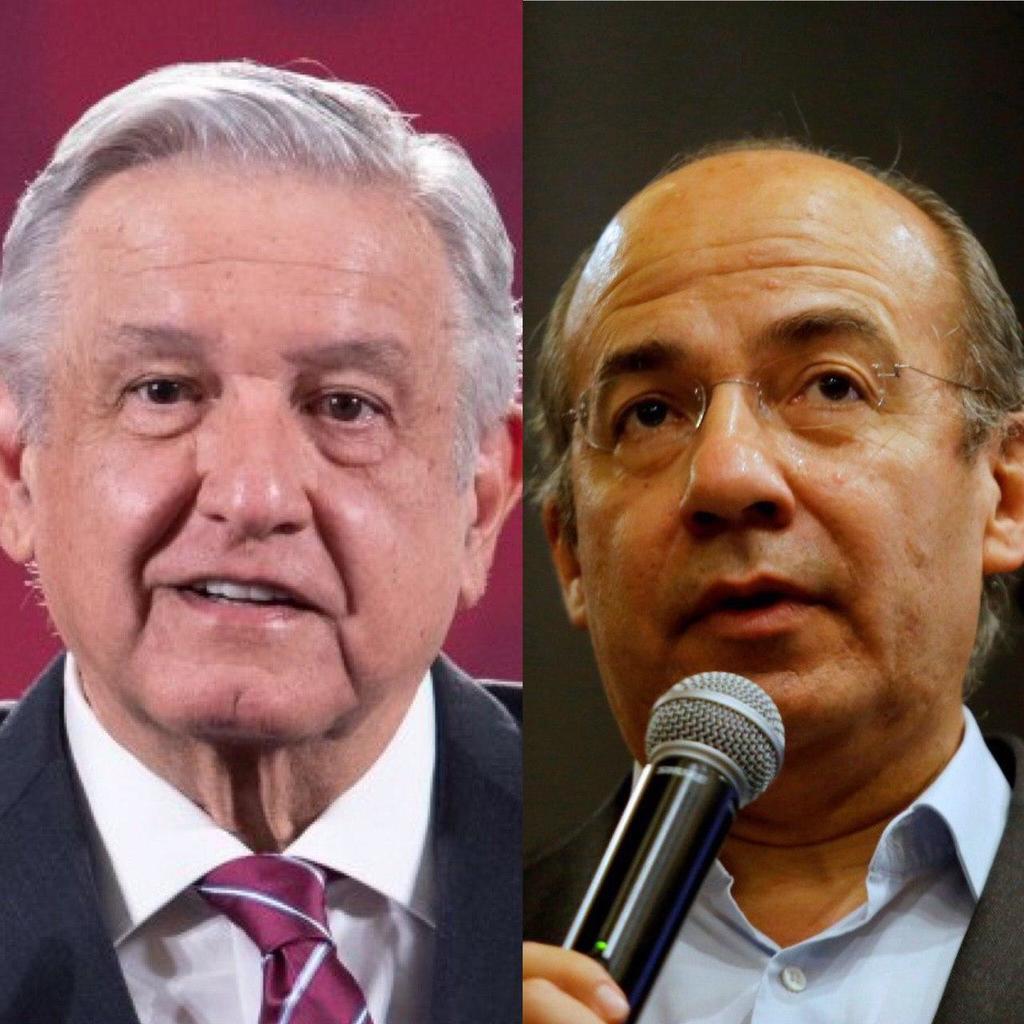 Chocan AMLO y Calderón; se acusan de apoyar al narco