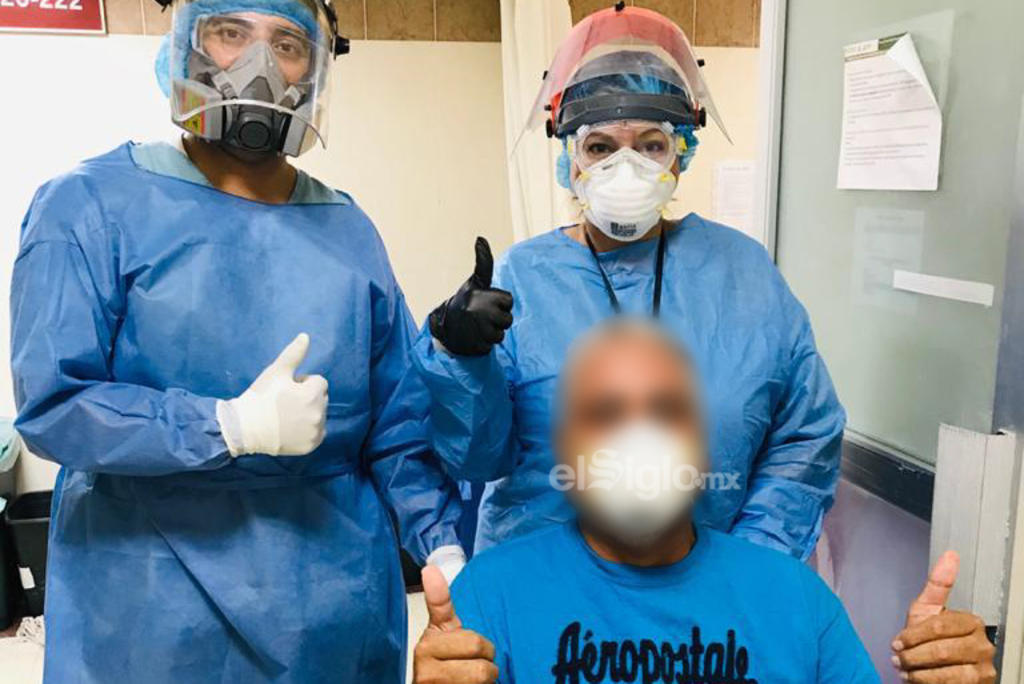 Tras 10 días intubado, dan de alta a paciente COVID-19 en Gómez Palacio