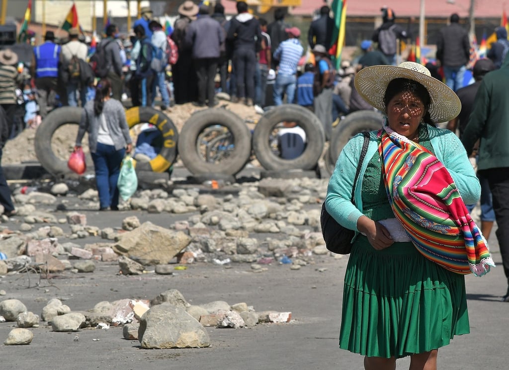 Conflicto en Bolivia crece con bloqueos