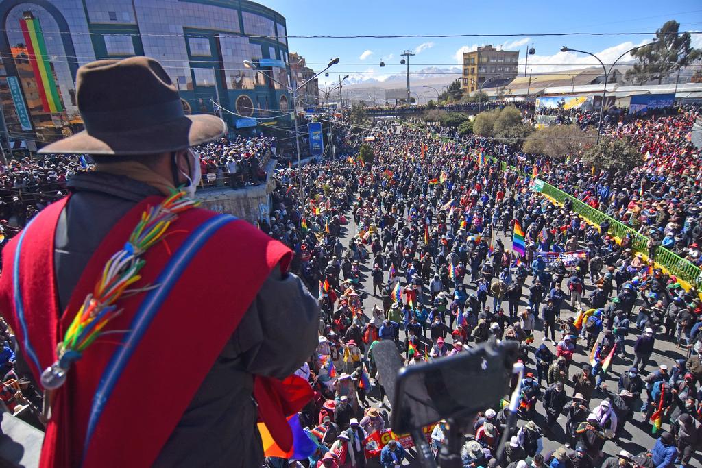 Policía Boliviana busca a dirigentes denunciados por promover protestas