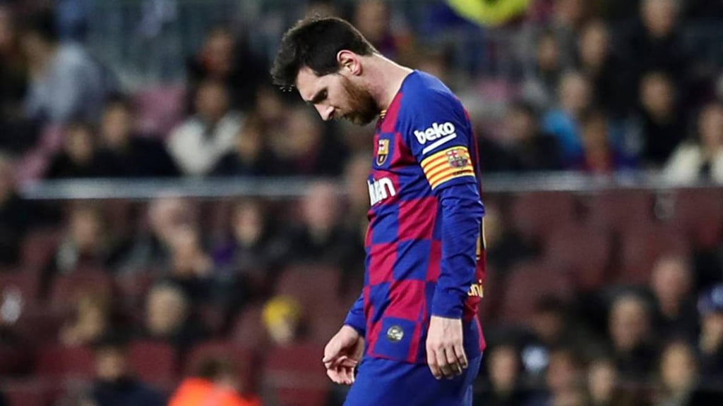 Messi ya no se ve en el Barza
