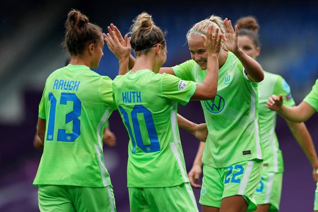 Wolsfburgo arrolla al Glasgow y será rival del Barça en semifinales de la Champions Femenil