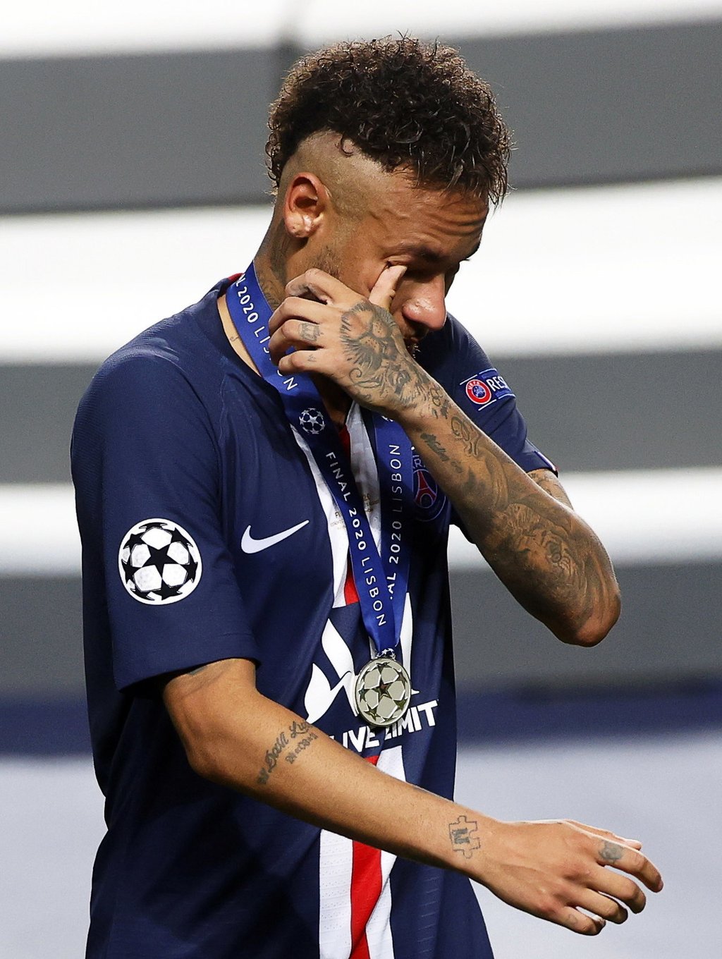 Neymar y sus lágrimas