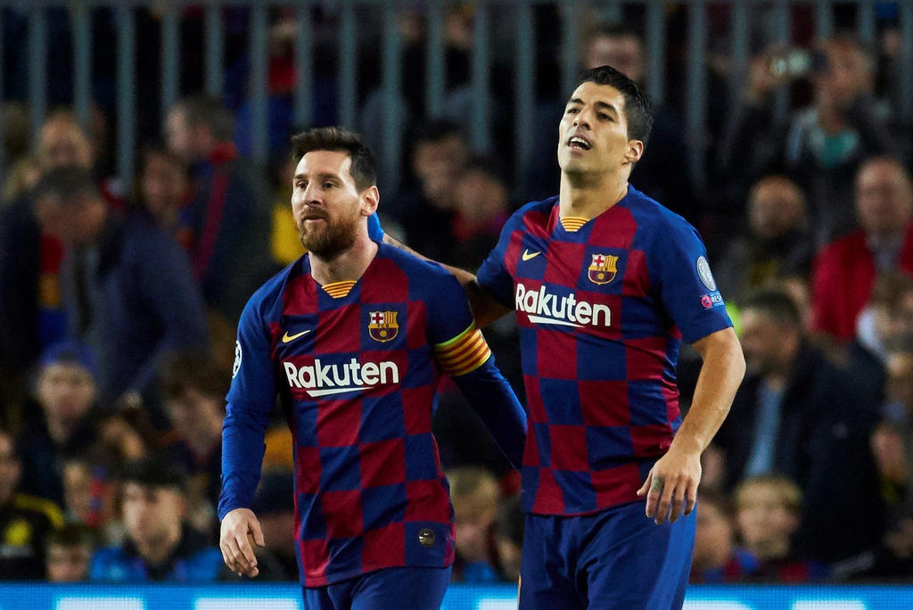 Luis Suárez apoya decisión de Messi de irse del Barcelona